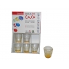 SET.6 BICCH.BIBITA FONDO GIALLO 320 ML.