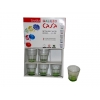 SET.6 BICCH.BIBITA FONDO VERDE 320 ML.