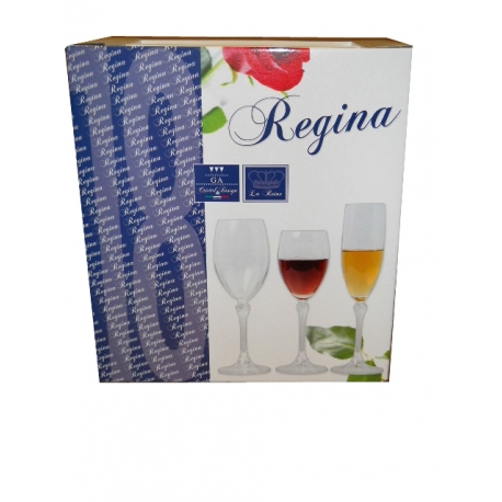 SET.BICCHIERI REGINA OTTICO 18 PZ.