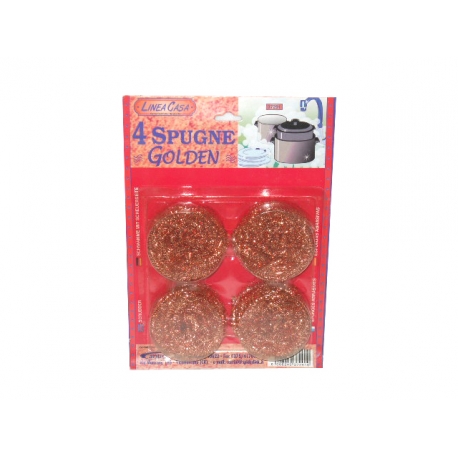 SPUGNA DORATA 4 PZ.