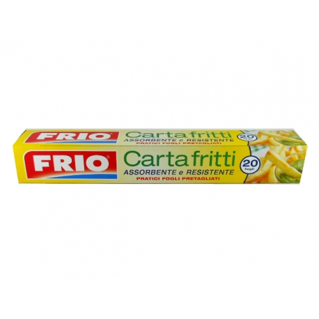 FRIO CARTA FRITTI 20 FOGLI33x33