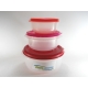 FRIGO BOX TONDO 3 PZ. C/COP.KB.