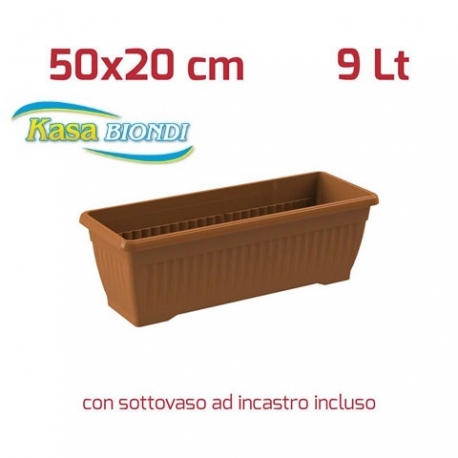 BALCONETTA T/TERRACOTTA KB.50x20 CM.