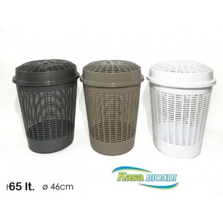 CESTA EUROPA KB.Ø 46,5 H56 CM.65 Lt (4 ASS.)