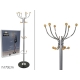 APPENDIABITI DA TERRA H175SILVER/LEGNO
