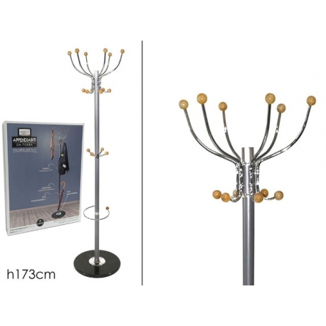 APPENDIABITI DA TERRA H175SILVER/LEGNO