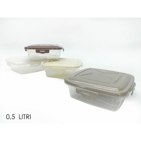 CONTENIT. QUADRATO C/COPER. 0.5LT