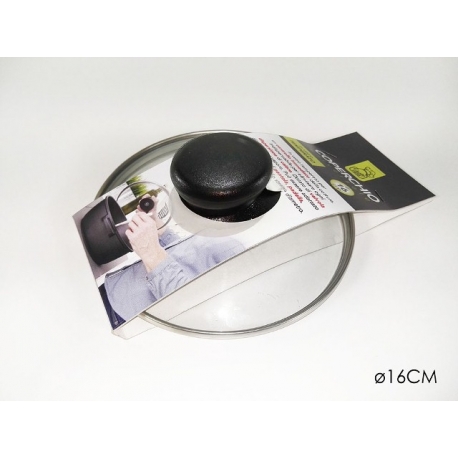COPERCHIO VETRO 16CM