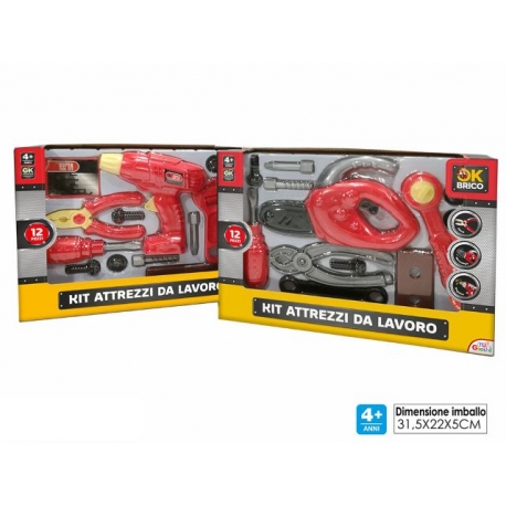 KIT ATTREZZI DA LAVORO 13PZ