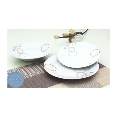 LOVEHOME SERVIZIO TAVOLAPORCELLANA 18 PZ.