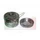 PIETANZIERA INOX DM.16DOPPIAPORTATA