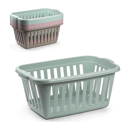 PLASTIC FORTE CESTOP/BIANCHERIA RETT.57x38x25