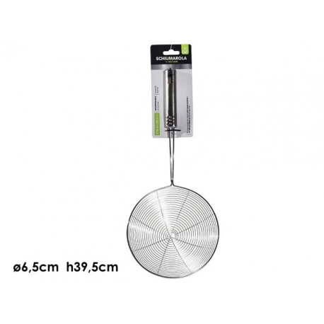 SCHIUMAROLA IN ACCIAIO 16.5CM