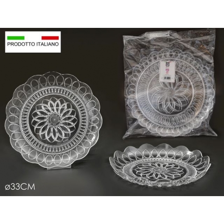 SET 2 PZ VASSOIO STELLA Ø 33TONDO