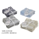 SET 4 LAVETTE 30X30CMJACQU.4ASS