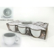 SET 6 TAZZE CAFFE\' BIANCO BAR