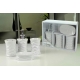 SET BAGNO 4 PZ BIANCO CERAMICA