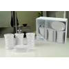 SET BAGNO 4 PZ BIANCO CERAMICA