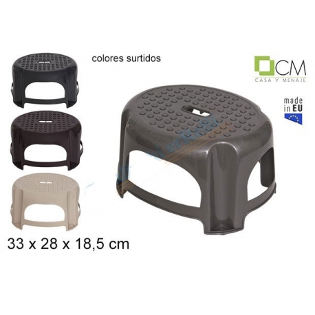 SGABELLO PLASTICA COLORATO