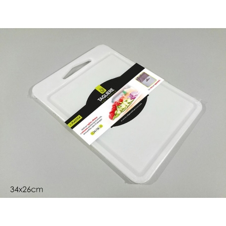 TAGLIERE PLASTICA RETT. 34X26CM