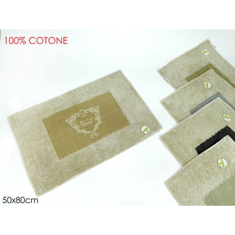 TAPPETO BAGNO 50X80CM SWEET HOME 6ASS