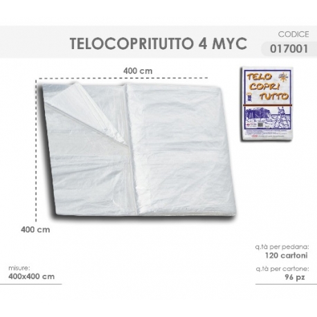 TELO COPRITUTTO 4x4M 4MYC