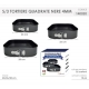 TORTIERE QUAD.SET 3 PZ.24/26/28