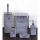 UNIQUE SET BAGNO 5 PZ EFETTO MARMO
