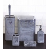 UNIQUE SET BAGNO 5 PZ EFETTO MARMO