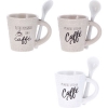 AD TREND TAZZA MUG C/CUCCH.CERAMICA 3 PZ.