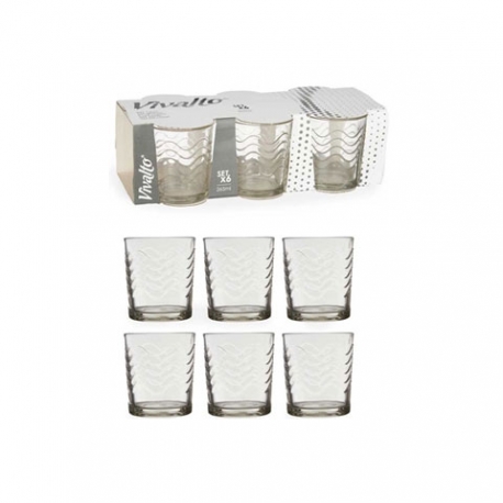 BICCH.ONDE 6 PZ. 260 ML. H.8,5