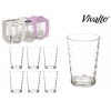 BICCHIERI CERCHI 6 PZ. 200 ML
