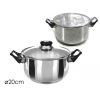 CASSERUOLA ACC.C/COP. Ø20X11.5 "STILE MEDITERRANEO"