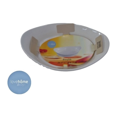 LOVEHOME KL.TEGLIA OVALE ALTACM.31x20x7 CERAMICA