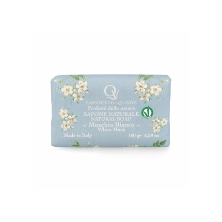 AQUAVIVA SAPONETTA MUSCHIO BIANCO 150 GR.