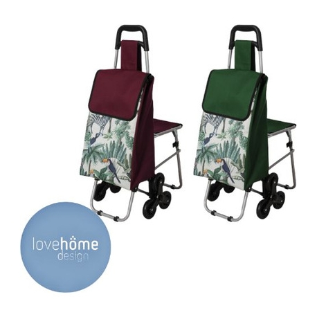 LOVEHOME CARRELLO SPESA 42313 RUOTE