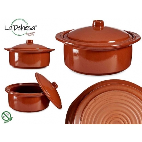 PENTOLA TERRACOTTA 2,5 LT. 25 x 14