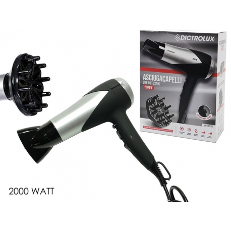 PHON NERO GOMMATO C/DIFF.2000W