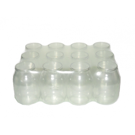 VASO VETRO 1062X12 S/C DM.82
