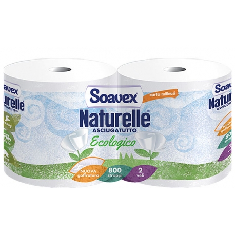 BOBINA NATURELLE 2 ROTOLI