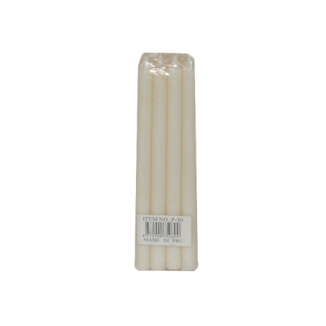 CANDELE BIANCHE 4 PZ.