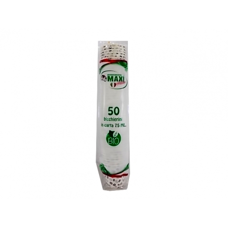 MAXI BICCHIERE CAFFE' CARTA50 PZ