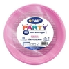 PAIF PIATTO PIANO ROSA 20 PZ.