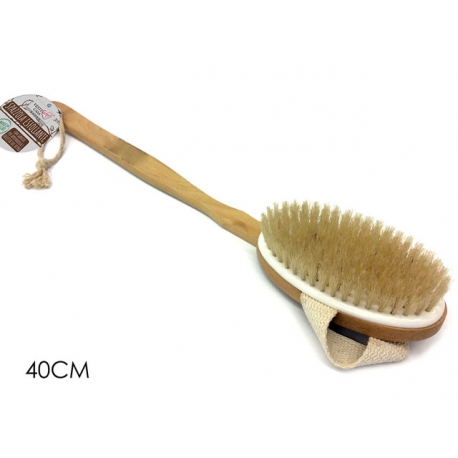 SPAZZOLA DOCCIA LEGNO