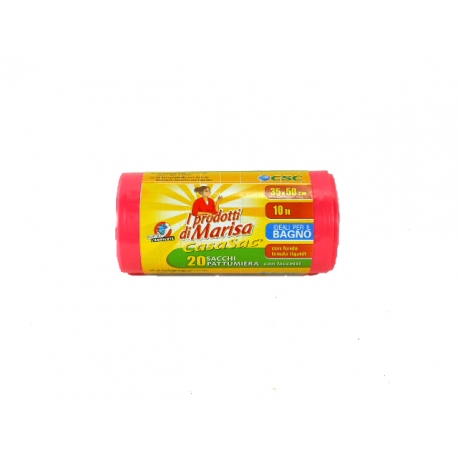 CSC SACCO IMMONDIZIA ROSA X20