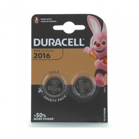 DURACELL BATTERIA BOTTONE 20162 PZ.