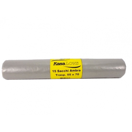 KL.SACCHI AMBRA TRASP.55x70 -PZ.15