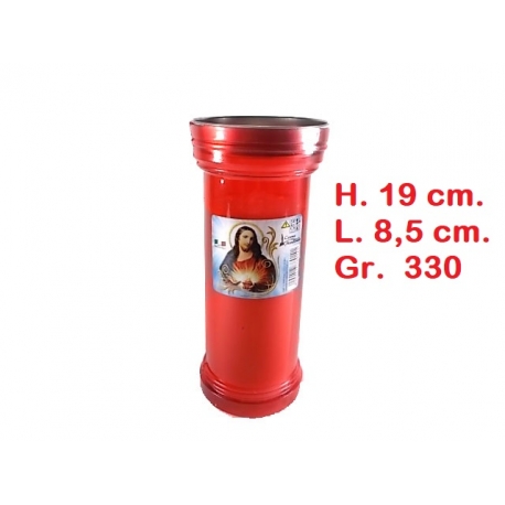 LUMINO VOTIVO T.80 ROSSO (12)