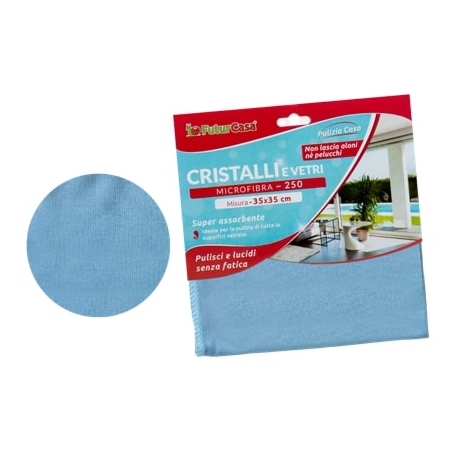 PANNO MICROFIBRA VETRI ECRISTALLI 35x35