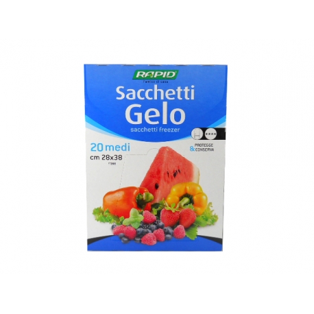 RAPID SACCO GELO 28x38 20 PZ.